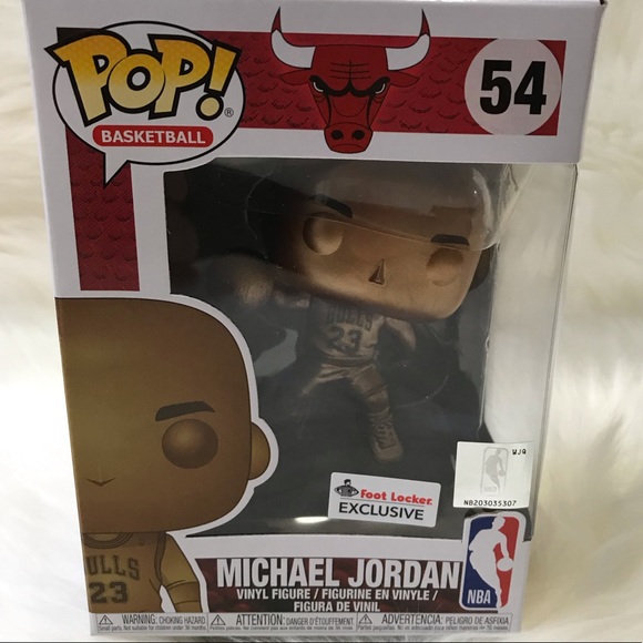 bronze jordan funko pop